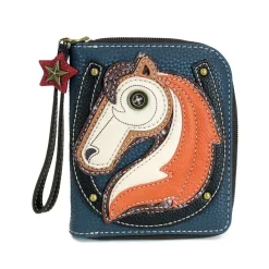 Zip Around Wallet - Horse