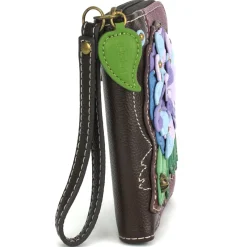 Zip Around Wallet - Hydrangea