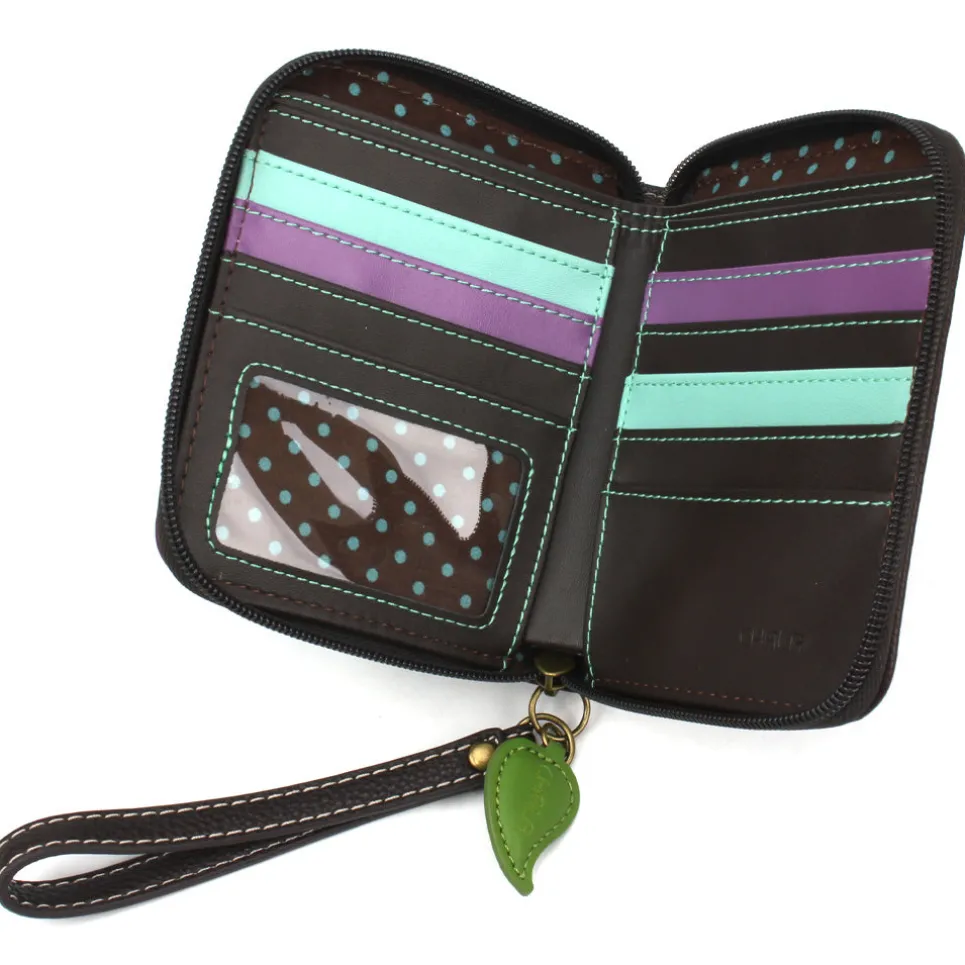 Zip Around Wallet - Hydrangea
