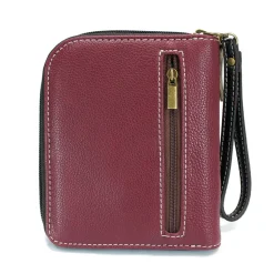 Zip Around Wallet - Ivory Pawprint