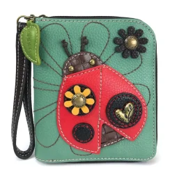 Zip Around Wallet - Ladybug