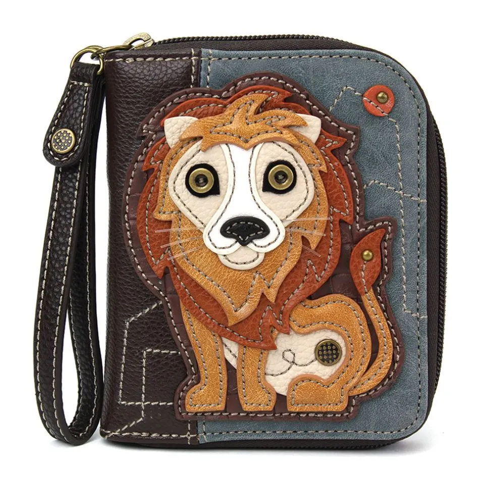 Zip Around Wallet - Lion