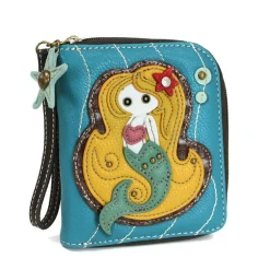 Zip Around Wallet - Mermaid