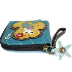 Zip Around Wallet - Mermaid