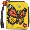 Zip Around Wallet - Monarch Butterfly