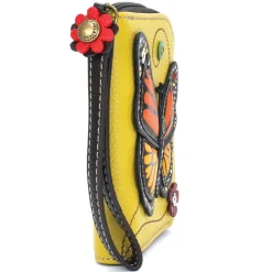 Zip Around Wallet - Monarch Butterfly