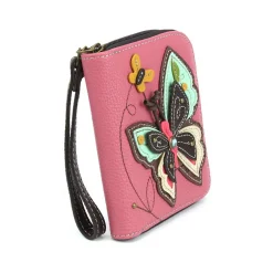 Zip Around Wallet - New Butterfly