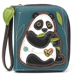 Zip Around Wallet - New Panda