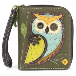 Zip Around Wallet - Owl A