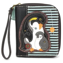 Zip Around Wallet - Penguin