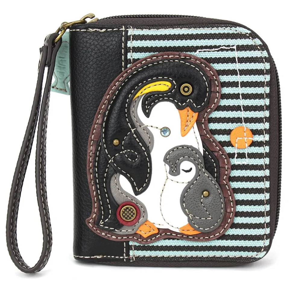 Zip Around Wallet - Penguin