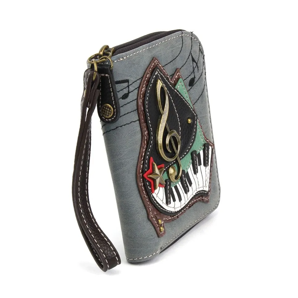 Zip Around Wallet - Piano