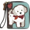 Zip Around Wallet - Poodle A