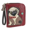 Zip Around Wallet - Pug