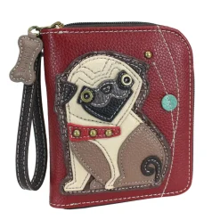 Zip Around Wallet - Pug