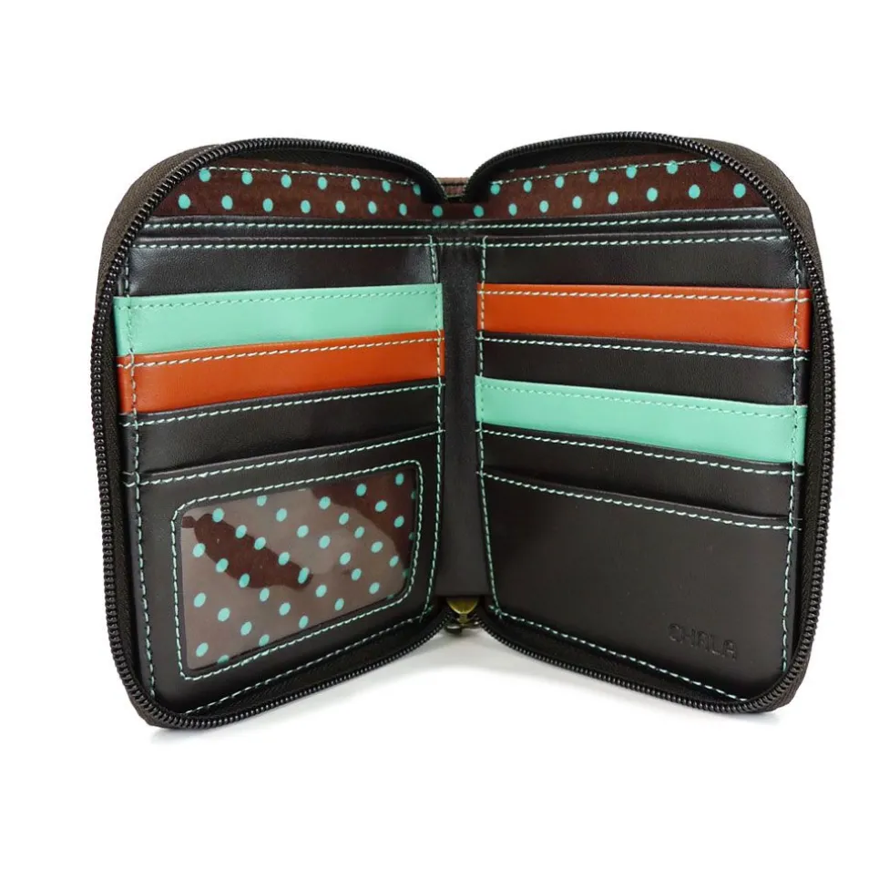Zip Around Wallet - Raccoon
