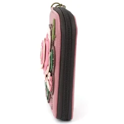 Zip Around Wallet - Rose