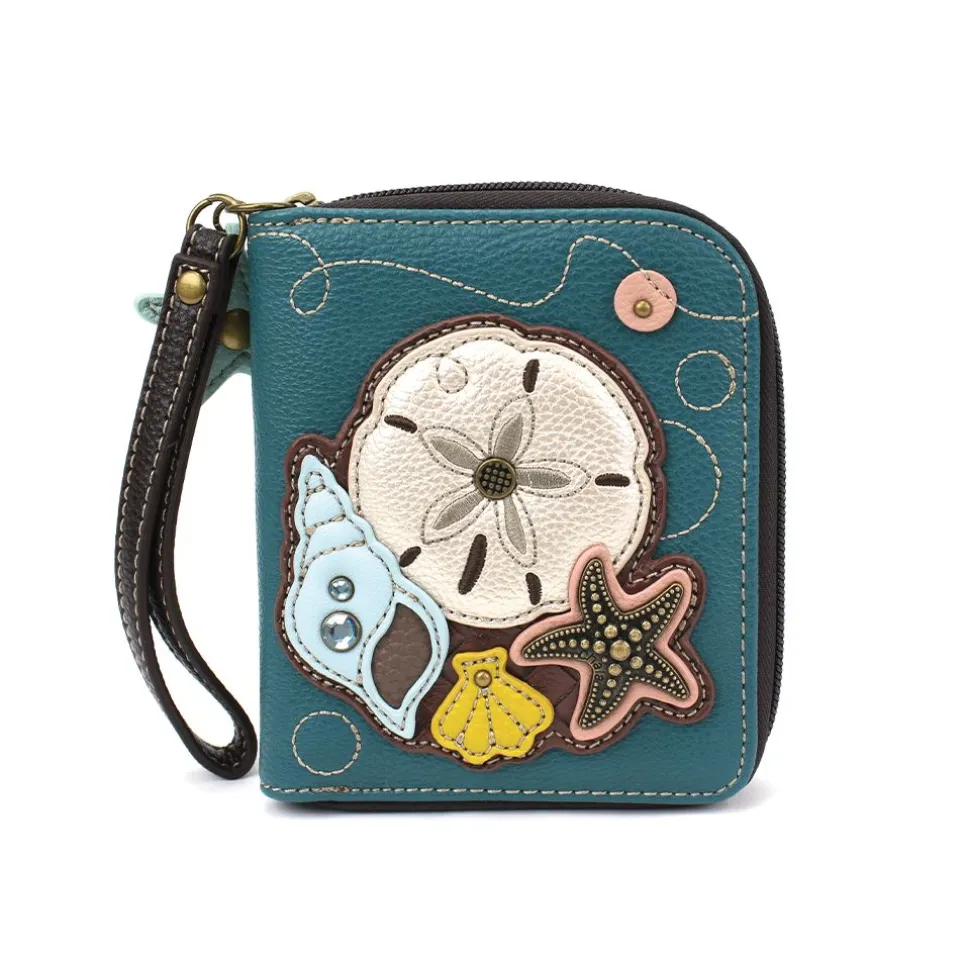 Zip Around Wallet - Sand Dollar