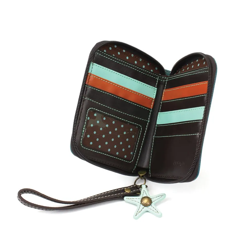 Zip Around Wallet - Sand Dollar