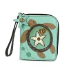 Zip Around Wallet - Sea Turtle