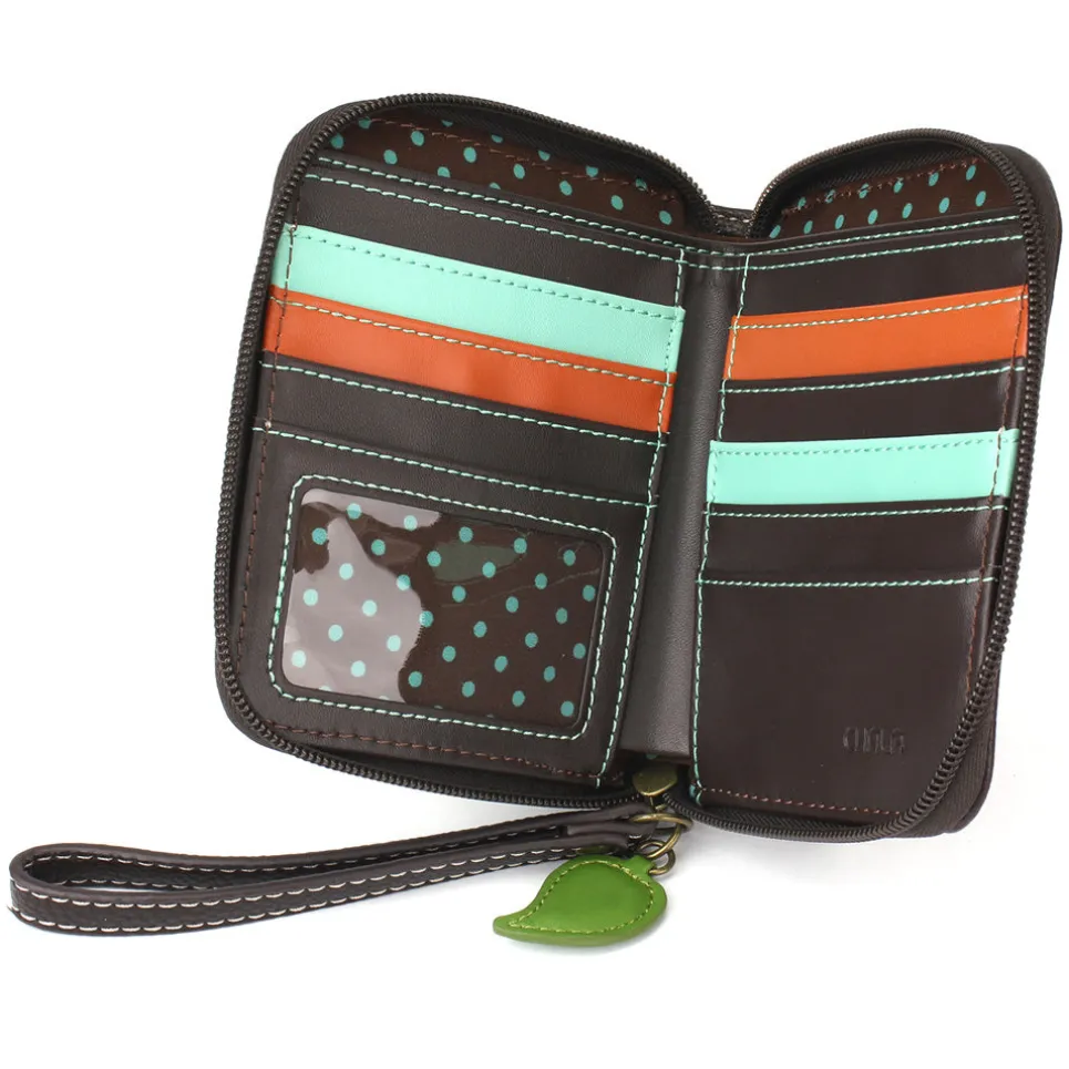 Zip Around Wallet - Sloth Family