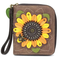 Zip Around Wallet - Sunflower