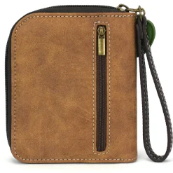 Zip-Around Wallet - Black Bear