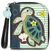 Zip-Around Wallet - Turtle A