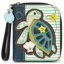 Zip-Around Wallet - Turtle A