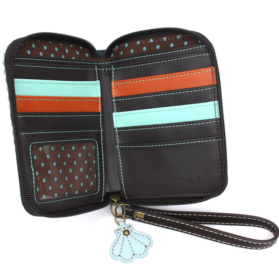 Zip-Around Wallet - Turtle A